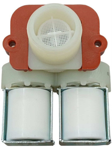 картинка Indesit C00378124 клапан электромагнитный наливной (КЭН) 2w-180 градусов 10мм для стиральной машины от магазина Интерком-НН