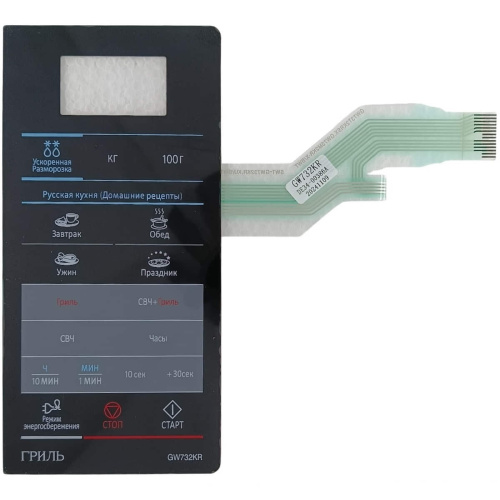 картинка Samsung DE34-00386C сенсорная панель управления для микроволновой печи (СВЧ) GW73M2KR от магазина Интерком-НН фото 2