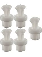 картинка Хвостовик 5шт для ножа измельчителя тип 2 (увеличенный ободок) белый блендера Redmond, RED, Polaris от магазина Интерком-НН