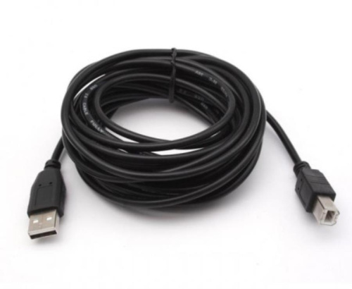 изображение Кабель USB 2,0-AM/BM 1.8м (00458) магазин Компании Интерком-НН картинка Кабель USB 2,0-AM/BM 1.8м (00458) от магазина Интерком-НН