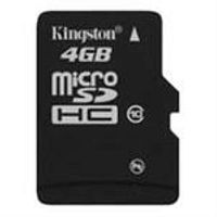 картинка Память Micro SD 4Gb Kingston SDC10/4GBSP class10 от магазина Интерком-НН