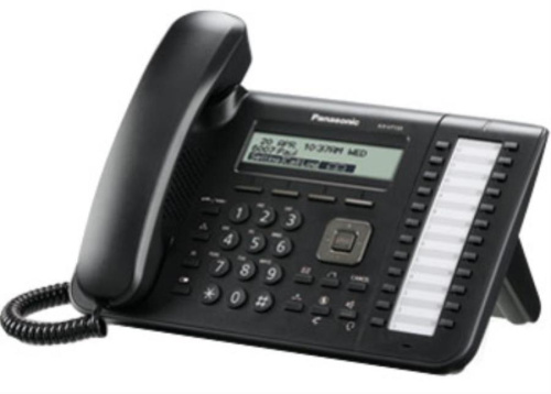 картинка Panasonic KX-UT136RU-B Проводной SIP телефон от магазина Интерком-НН фото 2