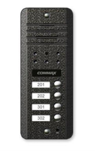 изображение Вызывная панель Commax DRC-4DC цветная камера 4 абонента магазин Компании Интерком-НН картинка Commax DRC-4DC Вызывная панель цветная камера 4 абонента от магазина Интерком-НН