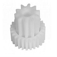 картинка Шестерня малая KW650738-CH для мясорубки Kenwood D=43/30, H=45/18, d=12, 10 и 26 прямых зубьев от магазина Интерком-НН