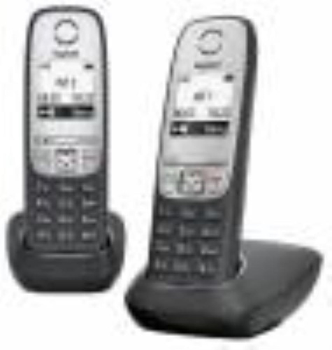 изображение Р/Телефон Dect Gigaset A415 DUO RUS черный (труб. в компл.:2шт) АОН магазин Компании Интерком-НН фото 3 картинка Р/Телефон Dect Gigaset A415 DUO RUS черный (труб. в компл.:2шт) АОН от магазина Интерком-НН фото 3