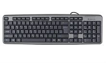картинка Defender Element HB-520 (45523) Проводная USB клавиатура, серая  от магазина Интерком-НН