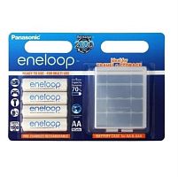 картинка Panasonic eneloop BK-3MCCEC4BE 4шт. аккумуляторов 1900mAh AA +футляр BL4 от магазина Интерком-НН