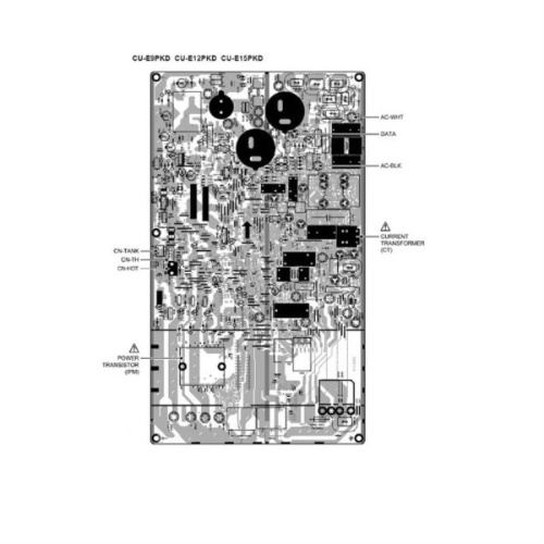изображение Плата управления CWA73C7698R внешнего блока кондиционера Panasonic CU-E12PKD магазин Компании Интерком-НН фото 2 картинка Panasonic CWA73C7698R Плата управления внешнего блока кондиционера CU-E12PKD М+ от магазина Интерком-НН фото 2