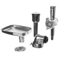 картинка Bosch 17000158 Насадка-мясорубка для кухонного комбайна с адаптером и 3 дисками от магазина Интерком-НН