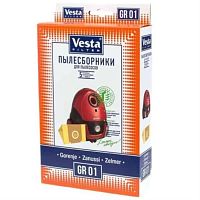 картинка Vesta filter GR01 комплект мешков-пылесборников бумажных (5шт+1 фильтр) для пылесоса Gorenje от магазина Интерком-НН