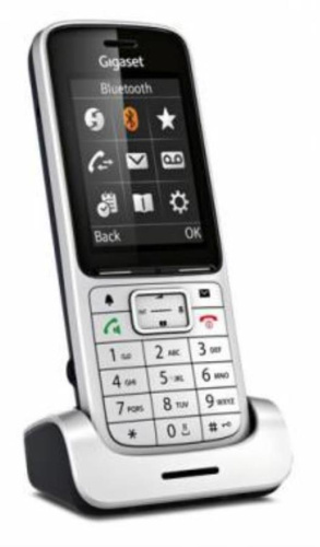 картинка Трубка доп. Dect Gigaset SL450HX RUS серебристый для SL450 от магазина Интерком-НН фото 4