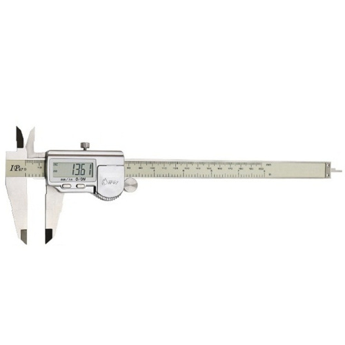 картинка Штангенциркуль 5111-200 электронный 0-200мм большой ЖК-дисплей IP67, нержавеющая сталь от магазина Интерком-НН фото 2