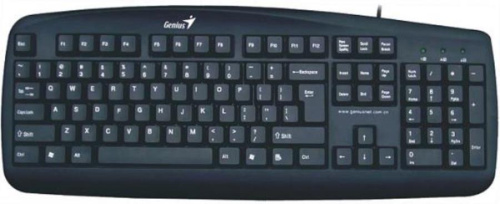 изображение Клавиатура Genius KB-110X PS/2 Black colour box магазин Компании Интерком-НН картинка Клавиатура Genius KB-110X PS/2 Black colour box от магазина Интерком-НН