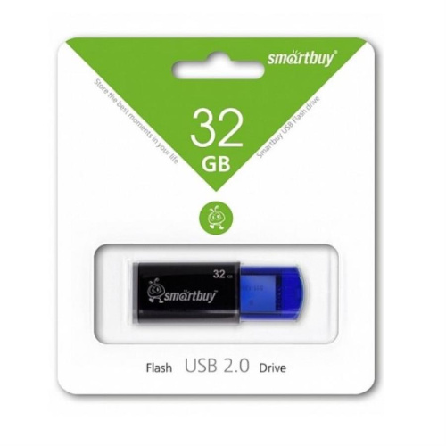 изображение Память USB 32Gb Smart Buy Click синий 2.0 (SB32GBCL-B) магазин Компании Интерком-НН картинка Память USB 32Gb Smart Buy Click синий 2.0 (SB32GBCL-B) от магазина Интерком-НН