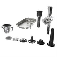 картинка Bosch 17000159 (MUZ9HA1) комплект мясорубка + насадка для сосисок и колбасок к кухонному комбайну от магазина Интерком-НН