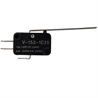 картинка Микропереключатель 3-х контактный V-153-1C25 250V 15A с рычагом 52мм для микроволновой печи (СВЧ) от магазина Интерком-НН