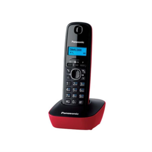 изображение Panasonic KX-TG1611RUR DECT (радиотелефон) , цвет: красный магазин Компании Интерком-НН фото 2 картинка Panasonic KX-TG1611RUR - DECT (радиотелефон) , цвет: красный от магазина Интерком-НН фото 2