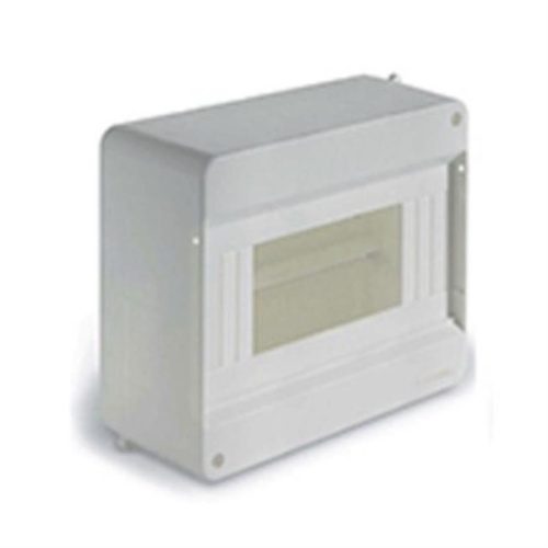 картинка Щит навесной на 5–8 модулей без дверцы, Luxel, IP 40 пластик (LX40008-PWH) от магазина Интерком-НН