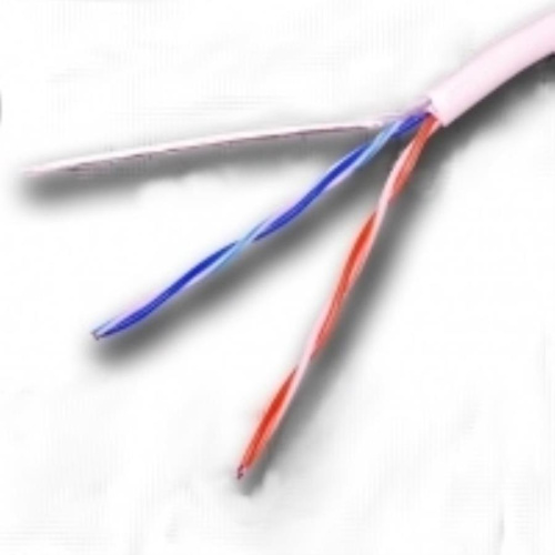 картинка Кабель FTP2 cat.5e 2 пары (2х2х0,5) витая пара экранированная серый от магазина Интерком-НН фото 2