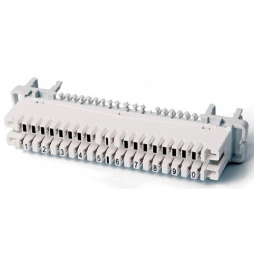 картинка Плинт ТК размыкаемый АВS 10 пар, универсальный нумерация (1-0) LanCable  от магазина Интерком-НН