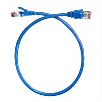 картинка Патч-корд UTP cat. 5e 0,5м ВС, LSZH (синий) неэкранированный, литой коннектор Technolink от магазина Интерком-НН