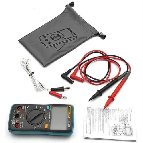 картинка Richmeters RM102 Цифровой мультиметр, до  60 мОм, 1000 Вольт, 10 Ампер, питание батареи: 2×1.5V AAA от магазина Интерком-НН фото 2