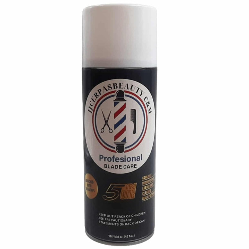 изображение Аэрозоль Profesional Blade Care 5 в 1 охлаждающий спрей для лезвий машинки для стрижки волос (437мл) магазин Компании Интерком-НН картинка Аэрозоль Profesional Blade Care 5 в 1 охлаждающий спрей для лезвий машинки для стрижки волос (437мл) от магазина Интерком-НН