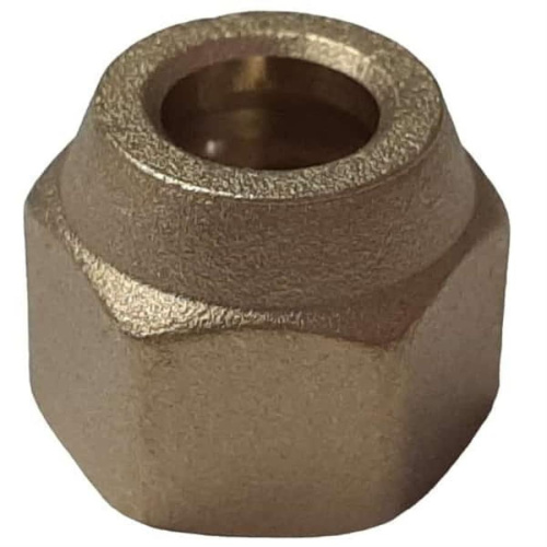 изображение Гайка под развальцовку 3/8 для соединения медной трубы с элементом холодильной системы магазин Компании Интерком-НН картинка Гайка под развальцовку 3/8 для соединения медной трубы с элементом холодильной системы от магазина Интерком-НН