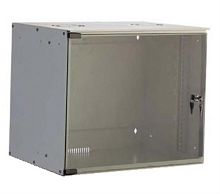 картинка Шкаф настенный 19", 9U, (530*450*462) несобранный  от магазина Интерком-НН
