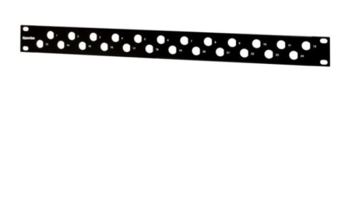 картинка PPBL-BNC-19-24BNC 19" патч-панель Hyperline, 1U 24-порта без модулей от магазина Интерком-НН