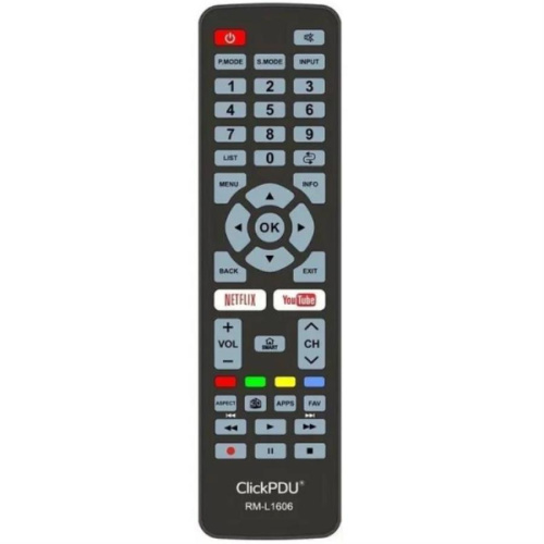 картинка ClickPdu RM-L1606 (multibrand6 in1) пульт дистанционного управления универсальный (ПДУ) от магазина Интерком-НН