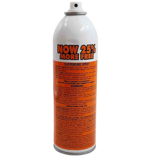 картинка Аэрозоль Clippercide Spray 5 в 1 охлаждающий спрей для лезвий машинки для стрижки волос (425 г) от магазина Интерком-НН фото 2