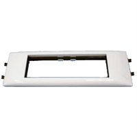 картинка 010956 Суппорт Mosaic для кабель-каналов DLP с крышкой 65мм, 6 модулей, белый Legrand от магазина Интерком-НН