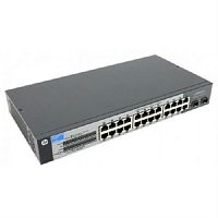 картинка HP J9561A 1410-24G БУ Неуправляемый коммутатор с 24 x 10/100/1000Base-TX, 2 SFP  от магазина Интерком-НН