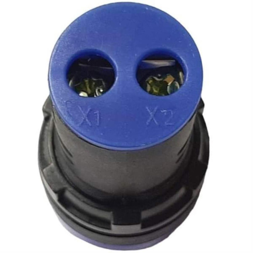 картинка Индикатор светодиодный AD16-22DS (217(13)) синий D=22мм, 220В от магазина Интерком-НН фото 2