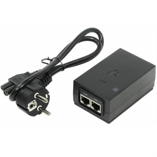 изображение Блок питания Ubiquiti POE 24-вольтовый гигабитный PoE-инжектор 24V 0.5A POE-24-12W-G магазин Компании Интерком-НН картинка Блок питания Ubiquiti POE 24-вольтовый гигабитный PoE-инжектор 24V 0.5A POE-24-12W-G от магазина Интерком-НН