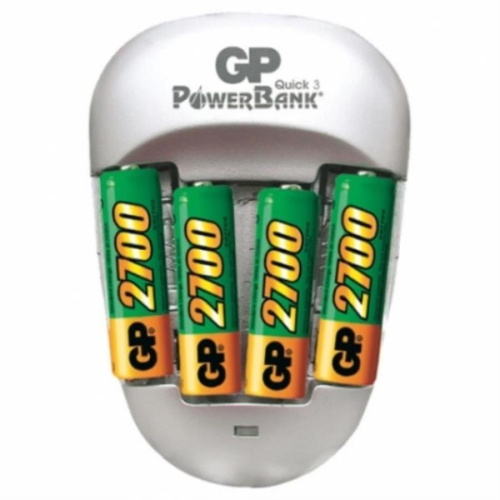 картинка Комплект Зарядное устройство и аккумуляторы 4шт(2700mAh AA) GP PB80GS270SA-UE4 от магазина Интерком-НН фото 2