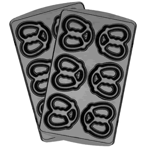 картинка Redmond RAMB-08 панель "крендель малый" 2шт (форма для выпечки кренделей) для мультипекаря 6 серии от магазина Интерком-НН фото 3