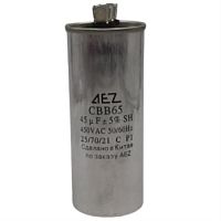 картинка Пусковой конденсатор CBB65 45мкф, 450 В для кондиционера в металлическом корпусе от магазина Интерком-НН