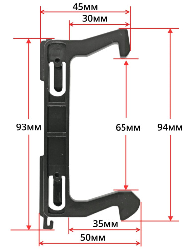 картинка Midea WB11-18 M17L (12170000003853 ) Защелка, крючок двери микроволновой печи  от магазина Интерком-НН