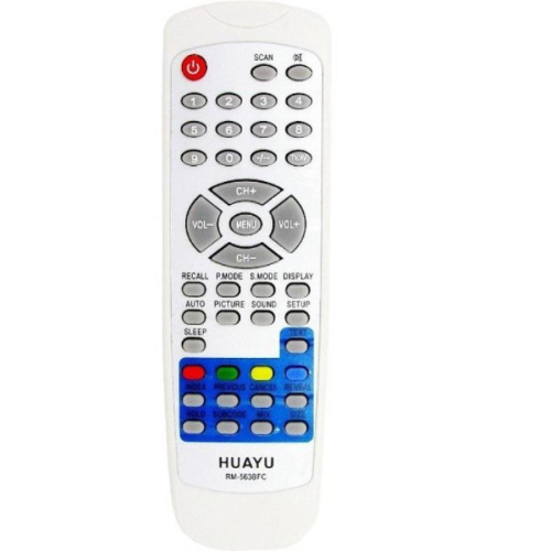 картинка Huayu RM-563BFC (21272) пульт дистанционного управления универсальный (ПДУ) для телевизоров Rolsen от магазина Интерком-НН