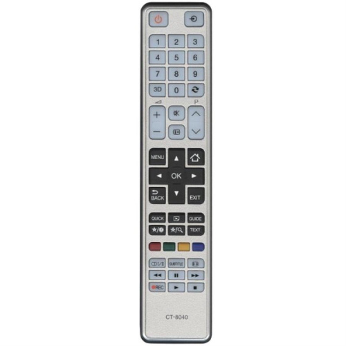 картинка Huayu CT-8040 (18573) пульт дистанционного управления (ПДУ) для телевизора TOSHIBA от магазина Интерком-НН