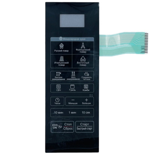 картинка LG MFM62757201 сенсорная панель управления микроволновой СВЧ печи MH6342BS, MH-6342BS черный от магазина Интерком-НН фото 4
