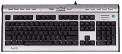 изображение Клавиатура A4 KLS-7MUU X-Slim anti-RSI USB магазин Компании Интерком-НН картинка Клавиатура A4 KLS-7MUU X-Slim anti-RSI USB от магазина Интерком-НН