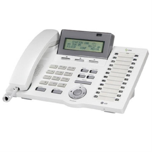 изображение Системный телефон LG LDP-7024D 24 програмируемых кнопоки, ЖК индикатор Б/У цвет светло-серый магазин Компании Интерком-НН картинка LG LDP-7024D Б/У 24 програмируемых кнопоки, ЖК индикатор цвет светло-серый от магазина Интерком-НН