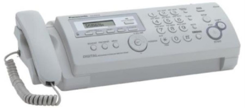 изображение Телефакс Panasonic KX-FP218RU термоперенос. цвет серый магазин Компании Интерком-НН картинка Panasonic KX-FP218RU, Телефакс, термоперенос, цвет серый от магазина Интерком-НН