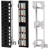 картинка Патч-панель настенная MINI, UTP, 10", 12 портов RJ45, cat.5e 1U DuaI Type Netko PM12T-KDA-CEC от магазина Интерком-НН