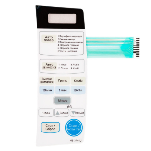 картинка LG 3506W1A593K Сенсорная панель управления СВЧ печи MB-3744U белый от магазина Интерком-НН фото 2