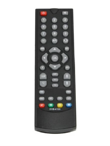 картинка Huayu DVB-4100 [19038) пульт дистанционного управления (ПДУ) для спутникового ресивера  EvroSky  от магазина Интерком-НН