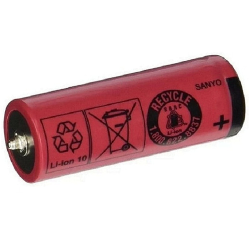 картинка Braun 81377206 (Sanyo UR18500Y, 7030925) Аккумулятор Li-Ion 1300mAh для бритвы и эпилятора от магазина Интерком-НН фото 3